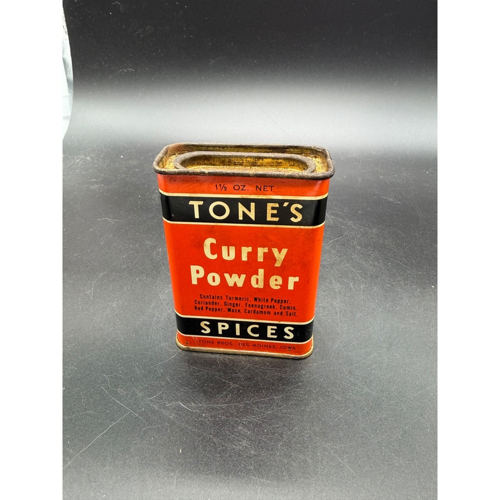 Vintage Tone's Curry Powder Tin